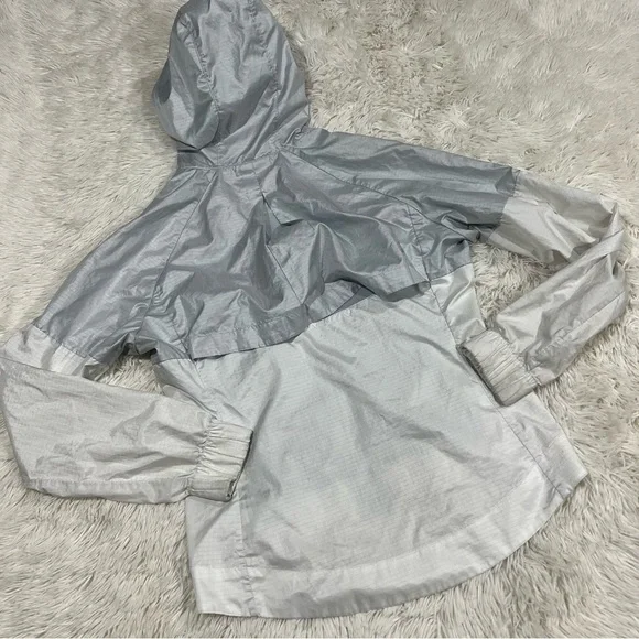 Nike Womens Windrunner Track Jacket Platinum/White Size Small EUC - Picture 11 of 15